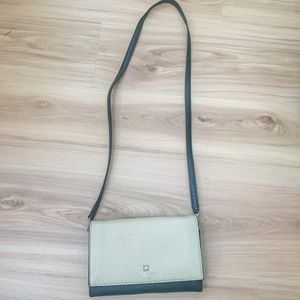 Cream and black Kate Spade crossbody